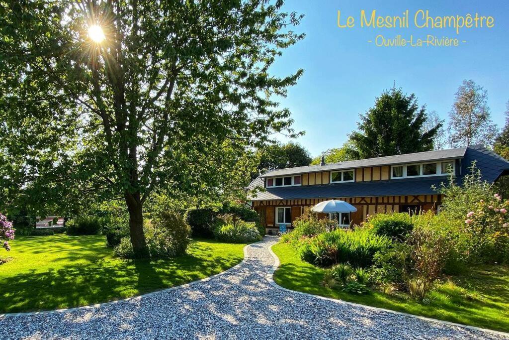 Villa Le Mesnil Champetre à Ouville-la-Riviere Extérieur photo